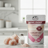 Normal Crushed - 5LB Premium Himalayan Salt Multi-Pack, Raw Chunks, Fine Crushed Shaker & 5LB Bulk Pouch with Comprehensive Nutrition and Usage Guides